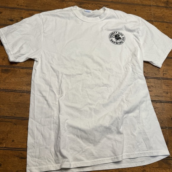 thirsty dog‎ brewing Medium Old Leg Humper Fun Graphic Shirt - Picture 2 of 4